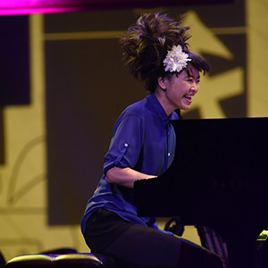 9月6日（土）昼［THE JAZZ POWER］ミシェル・カミロ × 上原ひろみ