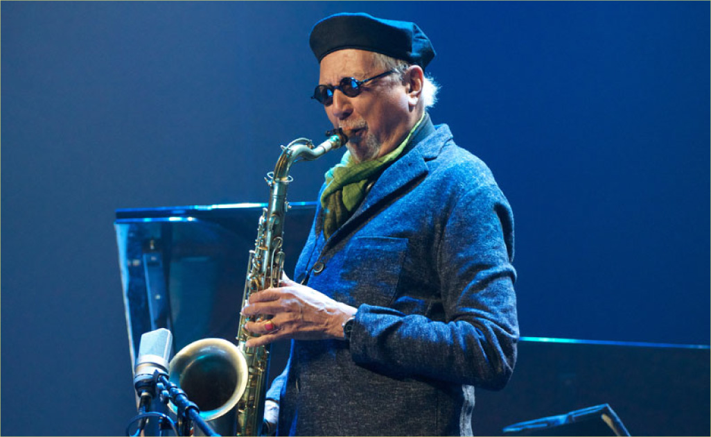 Charles Lloyd "Kindred Spirits"  featuring Julian Lage, Gerald Clayton,  Reuben Rogers, and Eric Harland